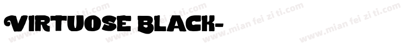 Virtuose Black字体转换